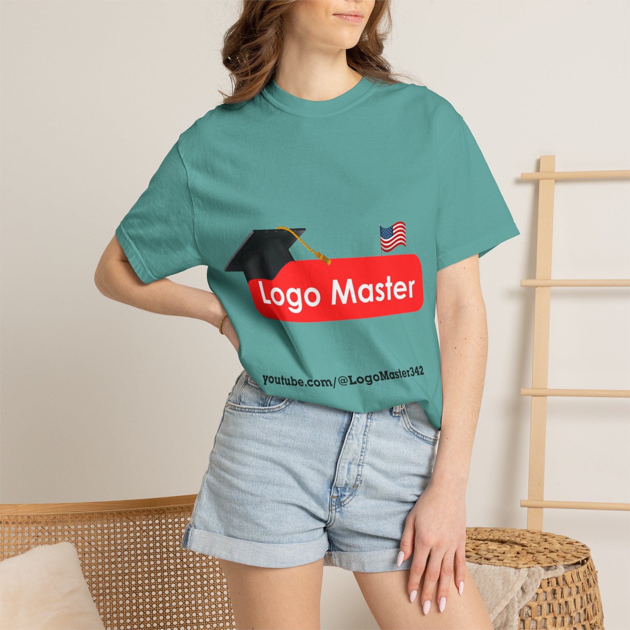 LogoMaster - "Logo Master Productions" Unisex Garment-Dyed T-shirt